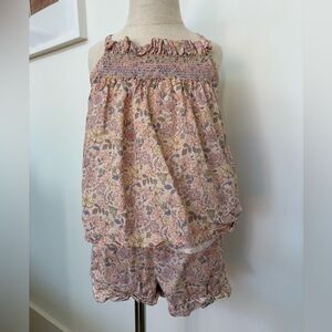 Charming Floral Kids Matching Set